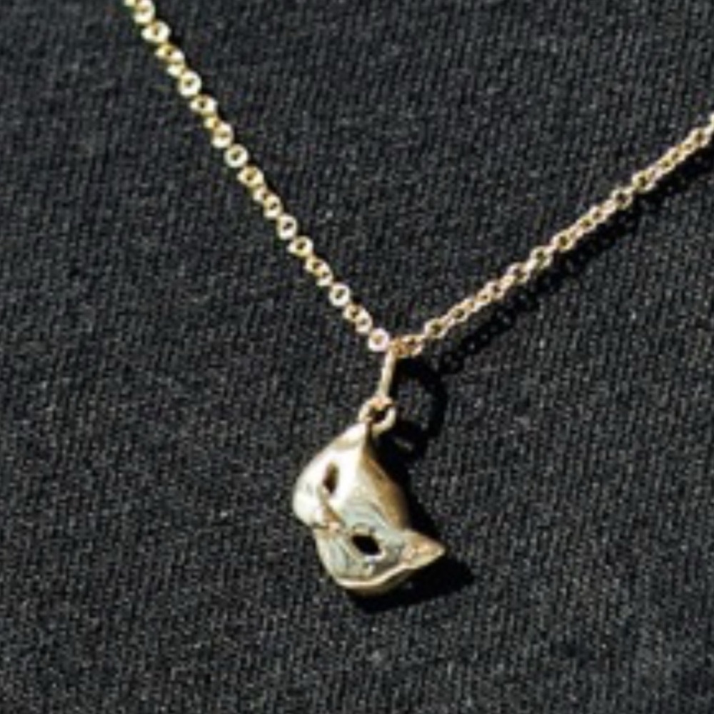 CATBIRD KITTEN MASK CHARM -GOLD - Picture 3 of 3